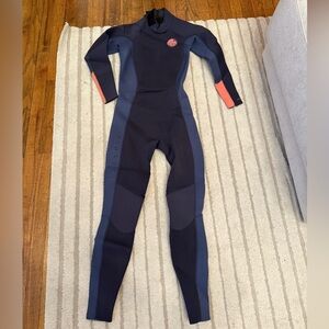 Rip Curl Midnight and Coral Wetsuit